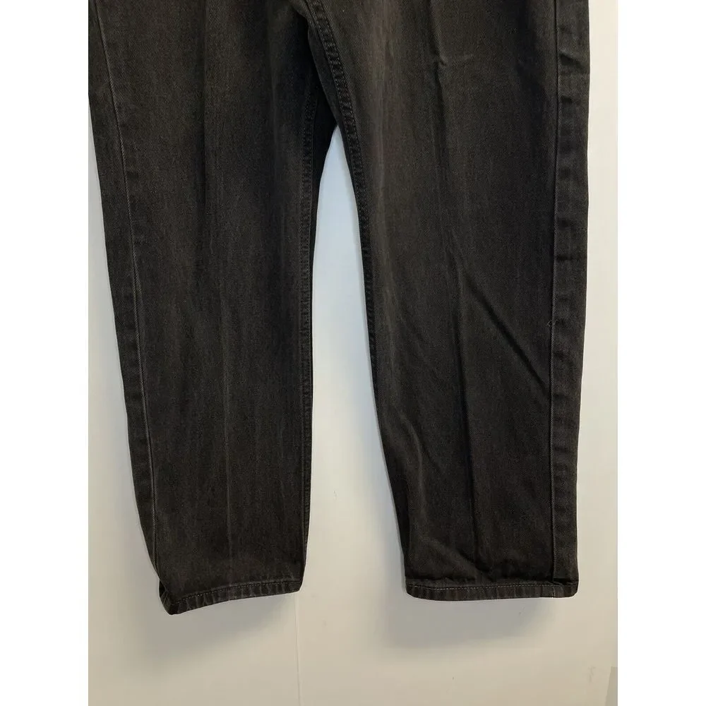 LEVIS 505 Men's 40X30 Regular Fit Black Denim Jeans‎